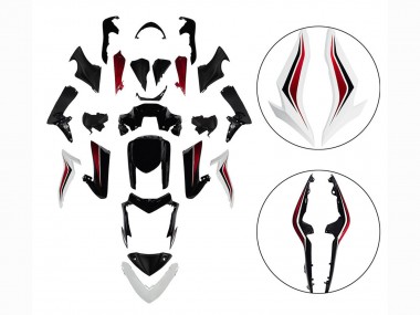 2015-2020 Suzuki GSX-S 1000 Motorcycle Fairings - Black Red White UK