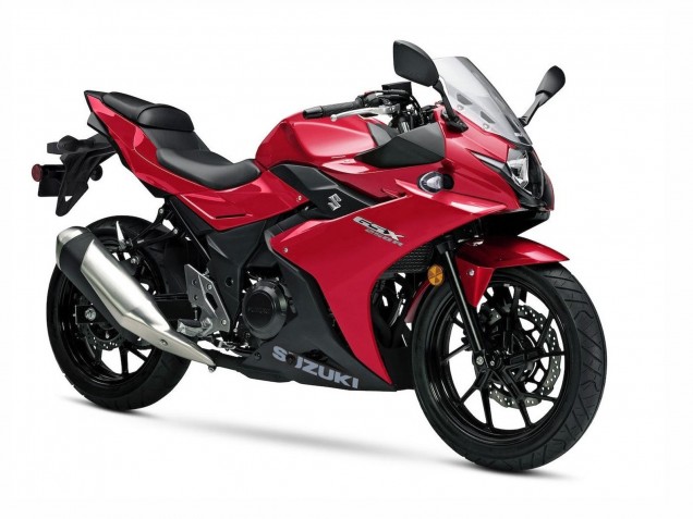 2017-2020 Suzuki GSX250R Motorcycle Fairings - Red Black UK