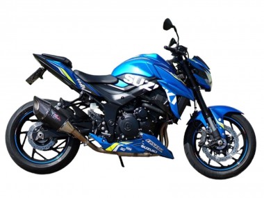 2017-2022 Suzuki GSX-S 750 Motorcycle Fairings - Blue Ecstar UK