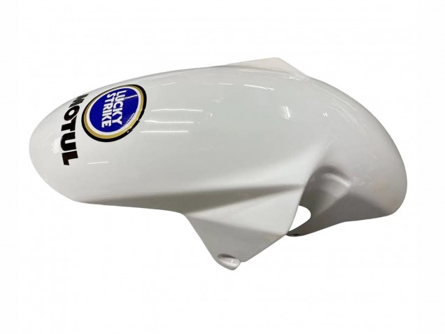 2003-2013 Suzuki SV650 Motorcycle Fairings - White Blue Lucky Strike Motul UK