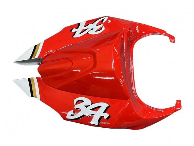 2003-2006 Aprilia RSV1000 Motorcycle Fairings - White Red Lucky Strike Motul 34 UK