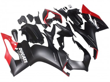 2020-2024 Ducati Panigale V2 Motorcycle Fairings - Red Matte Black Corse UK
