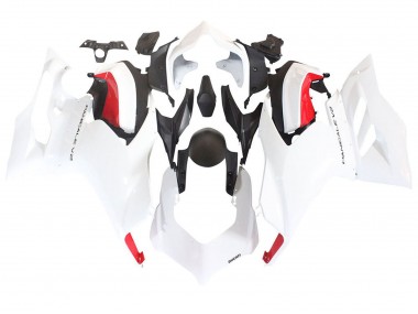 2020-2024 Ducati Panigale V2 Motorcycle Fairings - White Red Matte Black UK
