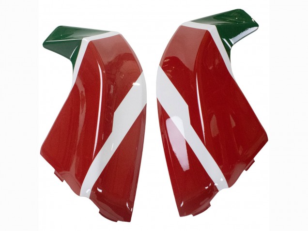 2020-2024 Ducati Panigale V2 Motorcycle Fairings - White Red Green Matte Black Corse 21 UK