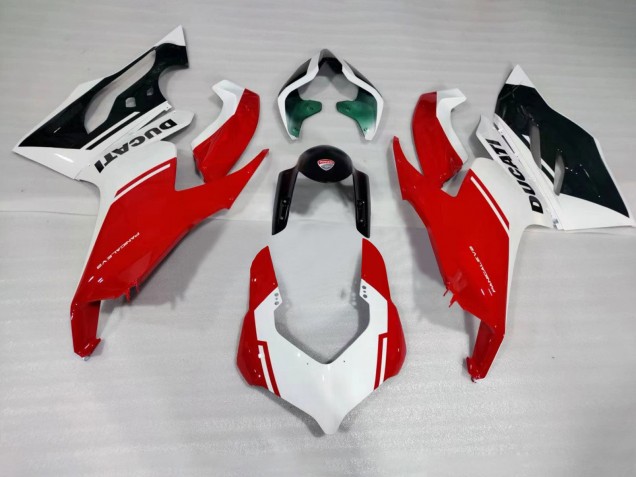 2020-2024 Ducati Panigale V2 Motorcycle Fairings - White Red Green Glossy Black UK