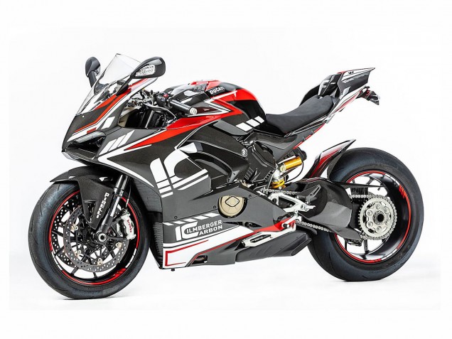 2018-2019 Ducati Panigale V4 V4S Motorcycle Fairings - Red Black Grey Aruba 45 UK