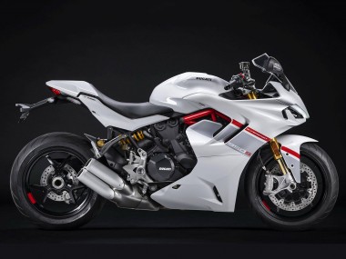 2021-2024 Ducati 2021-2024 Ducati Supersport 950/950S Motorcycle Fairings - White Silver Red UK