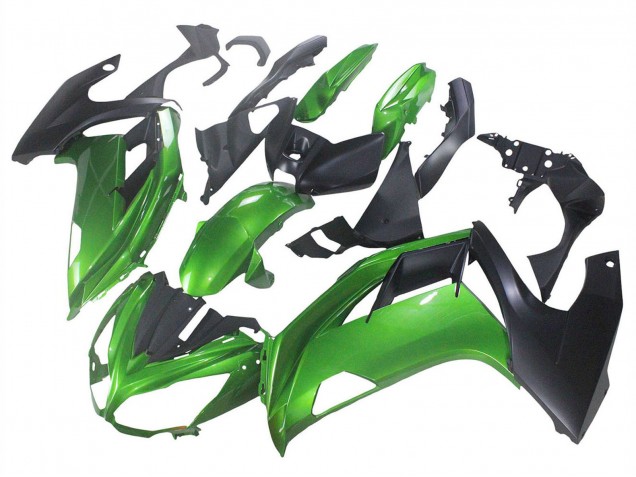 2005-2010 BMW K1200S Motorcycle Fairings - Green Matte Black UK