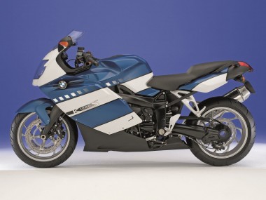 2005-2010 BMW K1200S Motorcycle Fairings - White Dark Blue UK