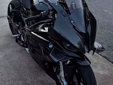 2023-2024 BMW S1000RR Motorcycle Fairing - Glossy Black UK