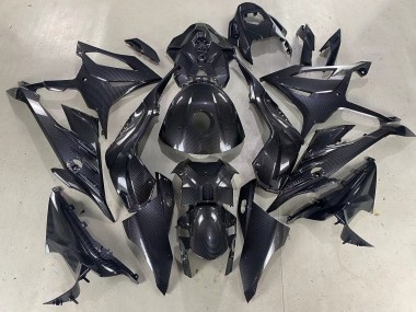 2023-2024 BMW S1000RR Motorcycle Fairings - Glossy Black Carbon Fiber UK