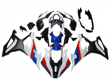 2019-2022 BMW S1000RR Motorcycle Fairings - Black White Red Blue UK