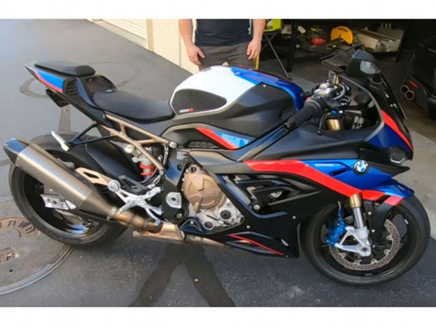 2019-2022 BMW S1000RR Motorcycle Fairings - Black Blue Red UK