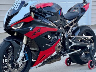 2019-2022 BMW S1000RR Motorcycle Fairings - Black Red White UK