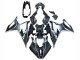 2019-2022 BMW S1000RR Motorcycle Fairings - Black White UK