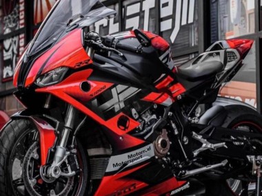 2019-2022 BMW S1000RR Motorcycle Fairings - Black Red Grey UK
