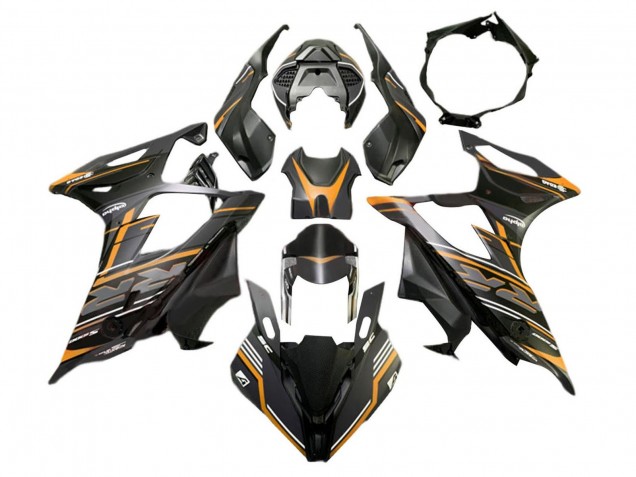 2019-2022 BMW S1000RR Motorcycle Fairings - Matte Orange Black UK