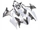 2019-2022 BMW S1000RR Motorcycle Fairings - Grey Black Carbon Fiber UK