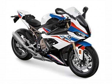 2019-2022 BMW S1000RR Motorcycle Fairings - White Blue Red UK