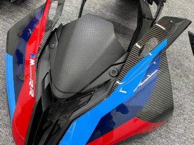 2019-2022 BMW S1000RR Motorcycle Fairings - Black Blue Red Carbon Fiber UK