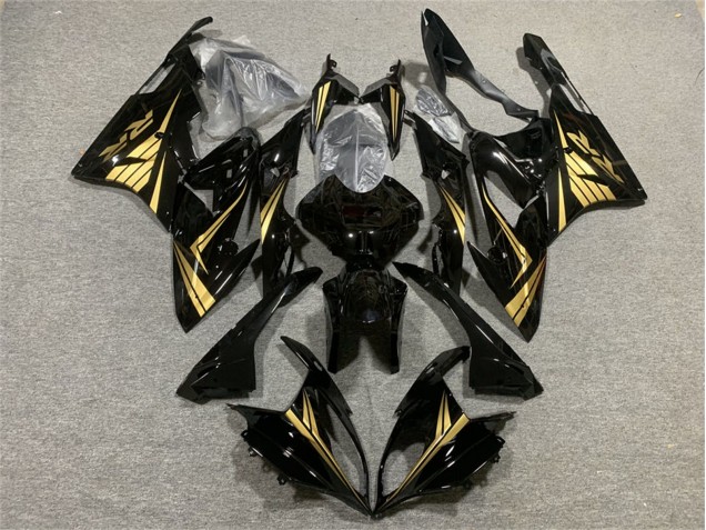 2017-2018 BMW S1000RR Motorcycle Fairings - Gold Glossy Black UK