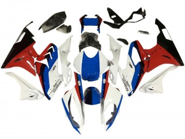 2017-2018 BMW S1000RR Motorcycle Fairings - White Blue Red Black UK