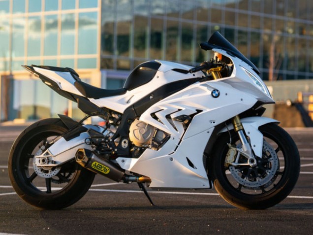 2017-2018 BMW S1000RR Motorcycle Fairings - Glossy White UK