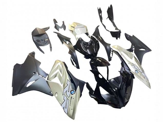 2017-2018 BMW S1000RR Motorcycle Fairings - Silver Black UK