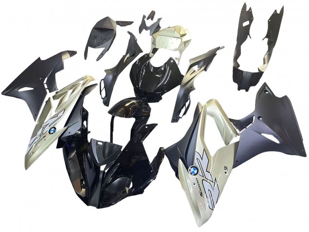 2017-2018 BMW S1000RR Motorcycle Fairings - Silver Black UK
