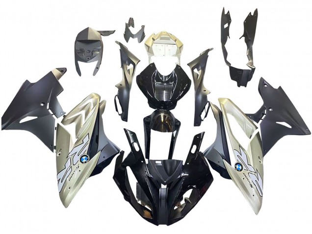 2017-2018 BMW S1000RR Motorcycle Fairings - Silver Black UK