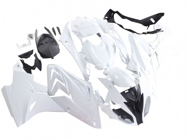 2017-2018 BMW S1000RR Motorcycle Fairings - White UK