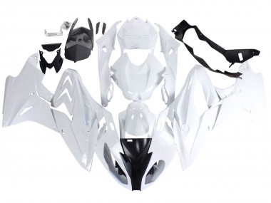 2017-2018 BMW S1000RR Motorcycle Fairings - White UK