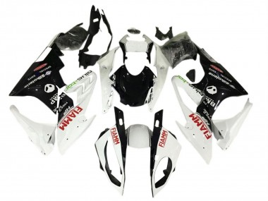 2017-2018 BMW S1000RR Motorcycle Fairings - White Black Fiamm UK