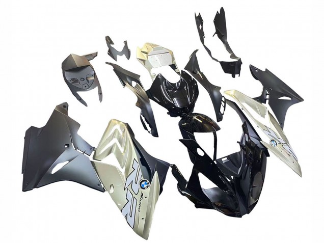 2015-2016 BMW S1000RR Motorcycle Fairing - Silver Glossy Black Matte Black UK