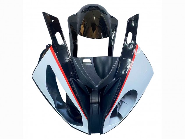 2015-2016 BMW S1000RR Motorcycle Fairings - White Glossy Black UK