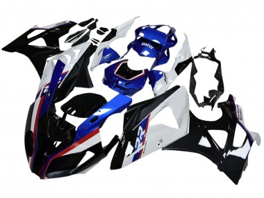 2009-2014 BMW S1000RR Motorcycle Fairing - White Red Blue Black UK