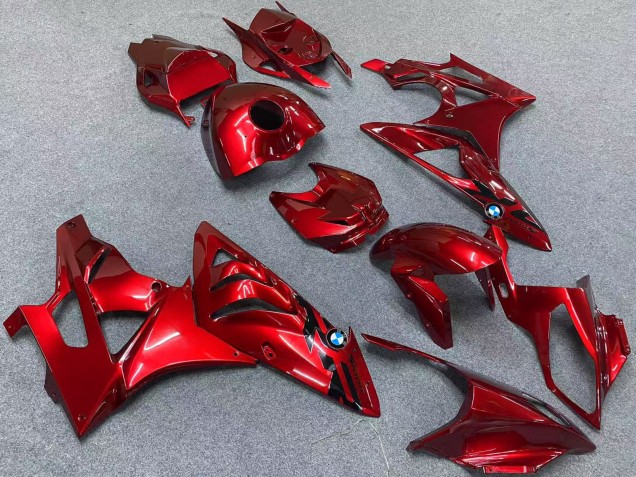 2009-2014 BMW S1000RR Motorcycle Fairings - Red UK