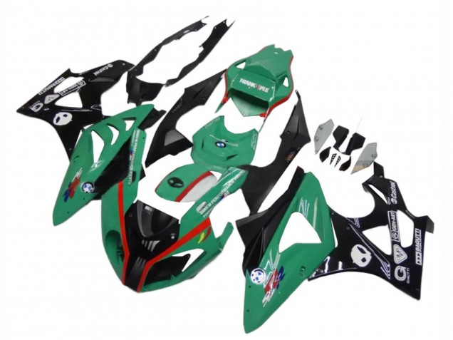 2009-2014 BMW S1000RR Motorcycle Fairings - Green Red Black UK