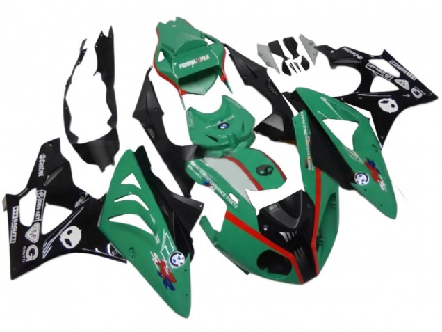 2009-2014 BMW S1000RR Motorcycle Fairings - Green Red Black UK