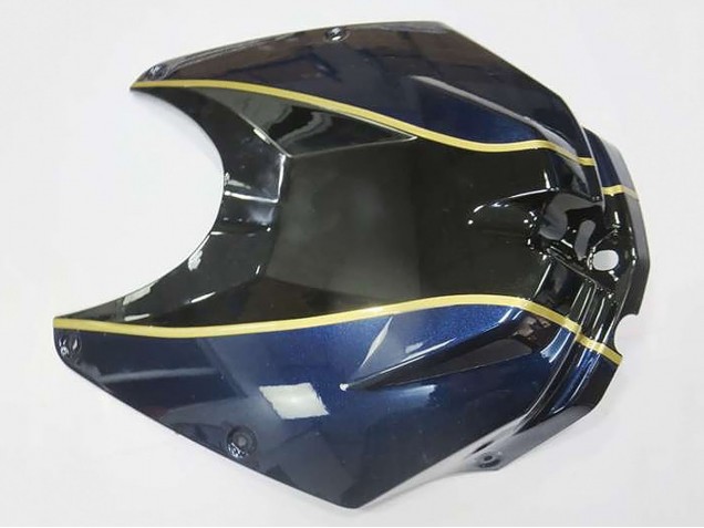 2009-2014 BMW S1000RR Motorcycle Fairings - Silver Blue Glossy Black UK