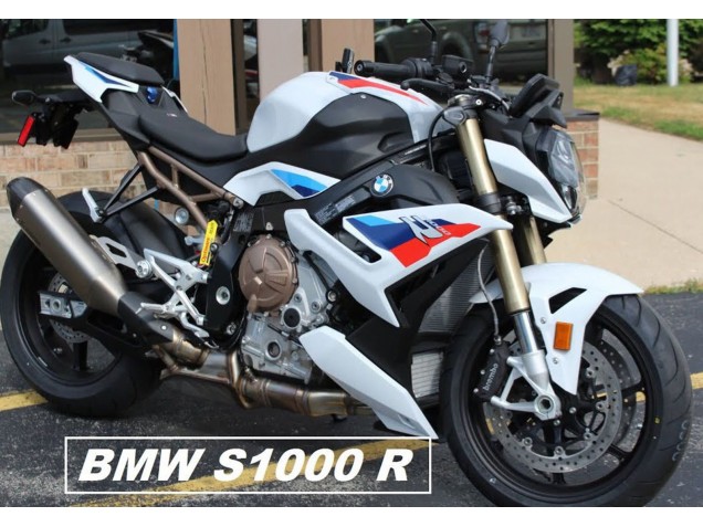 2021-2025 BMW S1000R Motorcycle Fairings - White Blue Red UK