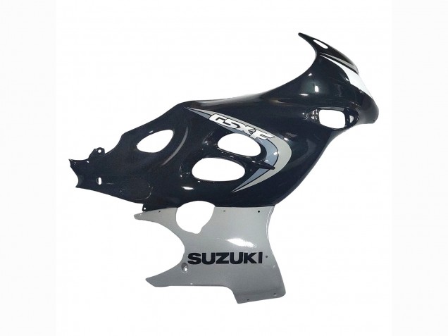 2004-2006 Suzuki GSX600F/GSX750F Motorcycle Fairing - Glossy Black Grey UK