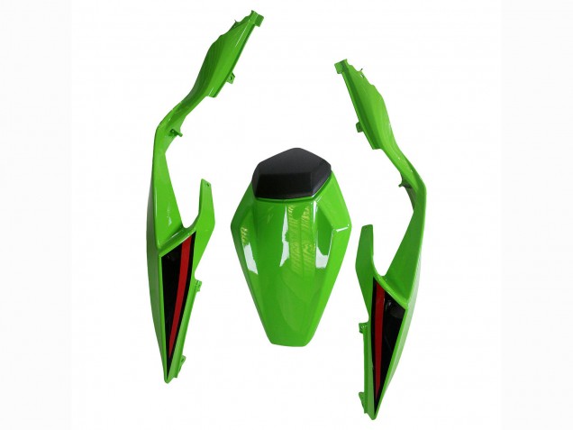 2023-2025 Kawasaki ZX6R Motorcycle Fairings - Green Black UK