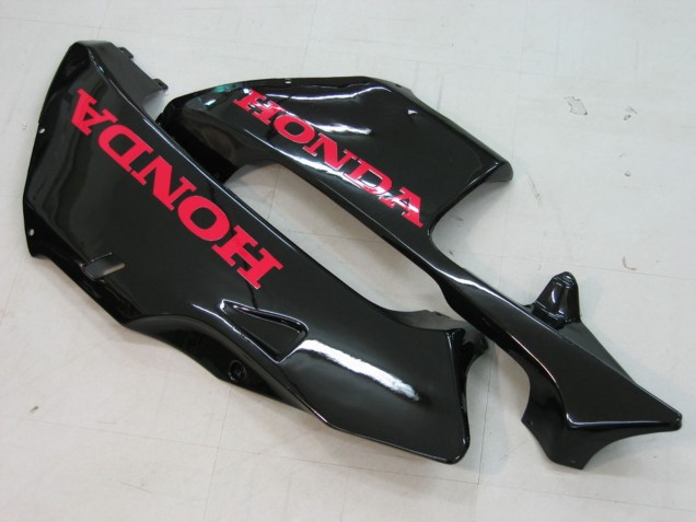 2003-2004 Honda CBR600RR Motorcycle Fairings - Glossy Black Red Decals UK