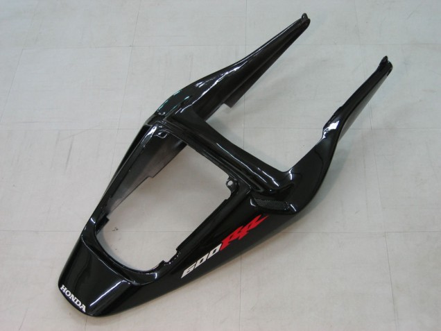 2003-2004 Honda CBR600RR Motorcycle Fairings - Glossy Black Red Decals UK