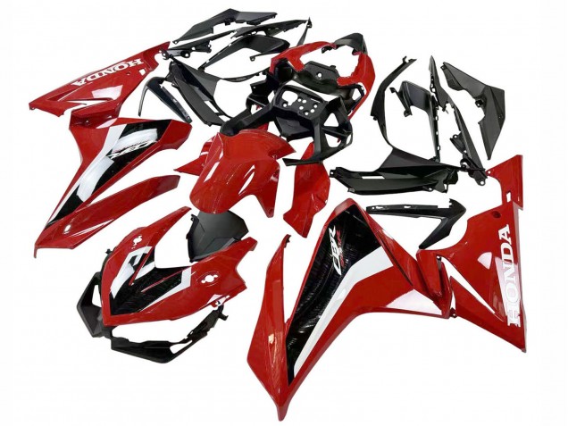 2022-2023 Honda CBR500R Motorcycle Fairing - Red White Black UK