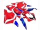 2009-2012 Honda CBR600RR Motorcycle Fairings - White Red Blue HRC UK