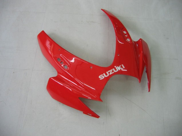 2006-2007 Suzuki GSXR 600 / GSXR 750 Motorcycle Fairing - White Red Glossy Black UK