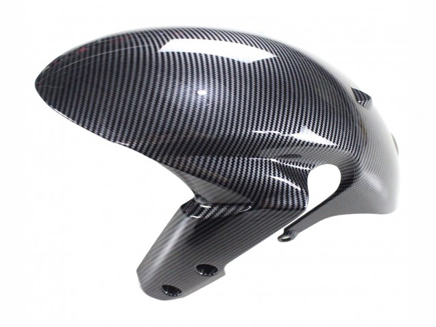 2011-2024 Suzuki GSXR 600 / GSXR 750 Motorcycle Fairings - Black Carbon Fiber Red UK