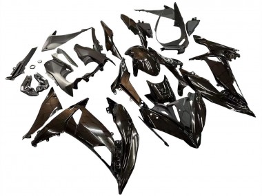 2017-2019 Kawasaki Ninja 650 EX650 Motorcycle Fairings - Glossy Black UK